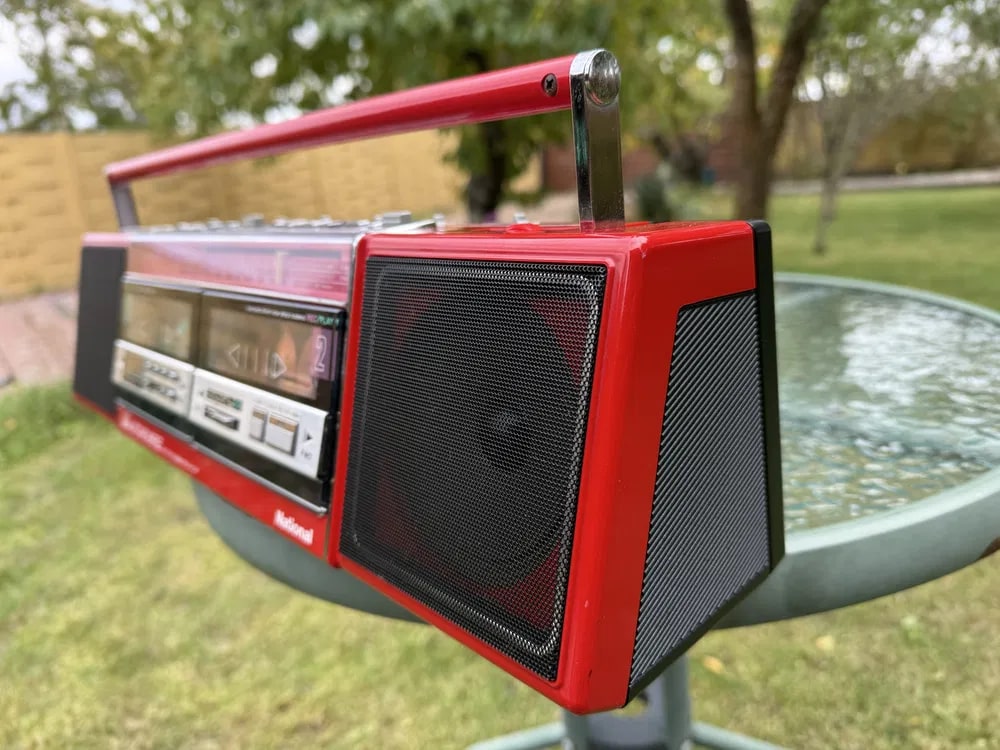 National RX-FW50 Rare Vintage MINT Casette Boombox Getto blaster JDM Warranty