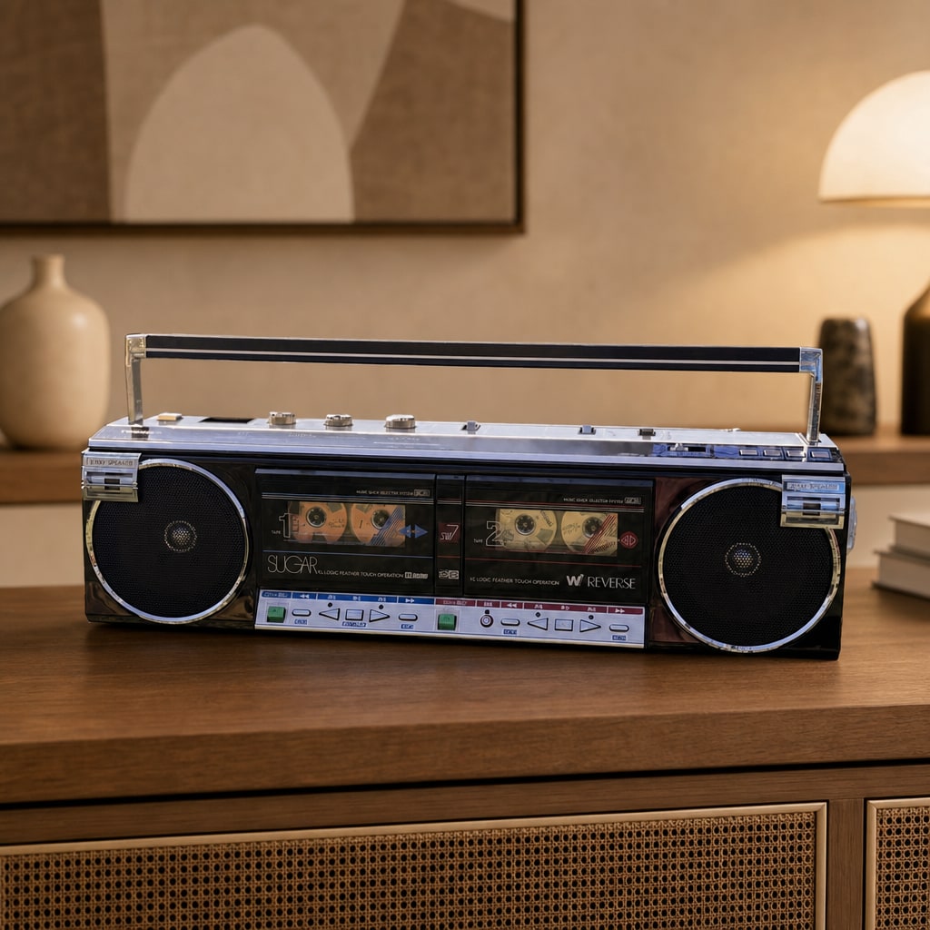 Toshiba SUGAR SW 7 Rare Vintage Japan Cassette Boombox Warranty Serviced