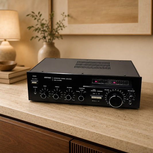 Denon SA-2980 Rare Vintage Amplifier Tested Hi-Fi Serviced