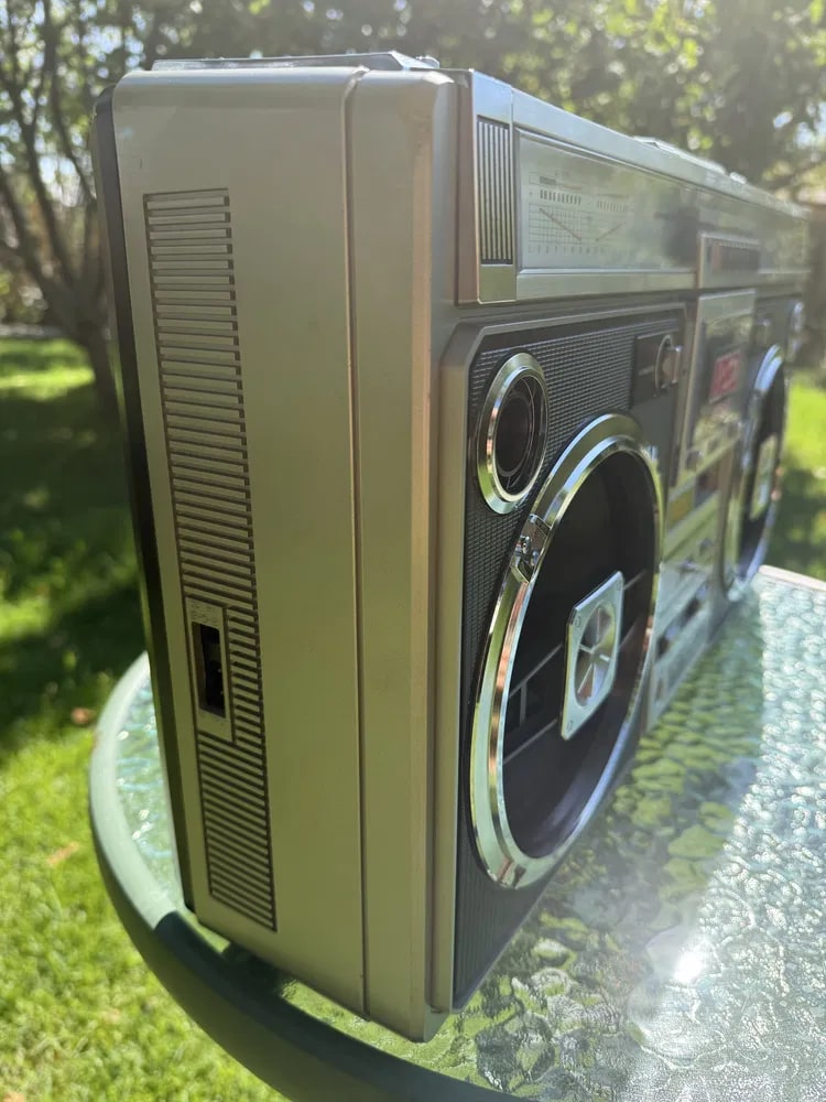 Sharp 9696H Rare Vintage Mint Boombox Getto blaster Warranty Working European
