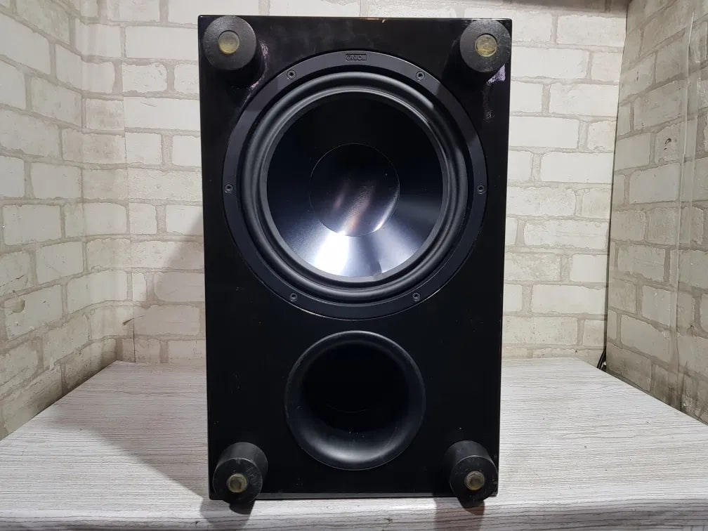Canton AS 225 SC Rare Vintage Active Subwoofer Tested Working Hi-Fi