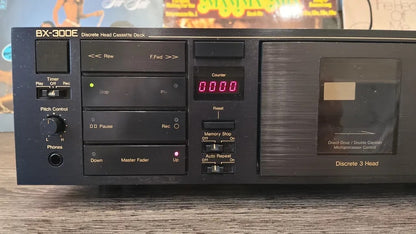 Nakamichi BX-300E Rare Vintage Cassette Deck Serviced Tested