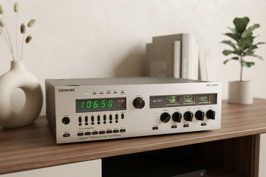 Siemens RS-444 Rare Vintage Stereo Receiver Tested Hi-Fi Analog