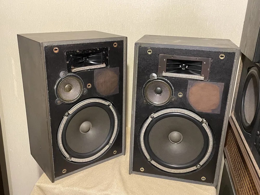 KLEIN+HUMMEL OY Rare Vintage Active Studio Monitors Tested Working Germany