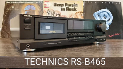 Technics RS-B465 Rare Vintage Stereo Cassette Deck Tested Dolby B/C IEC