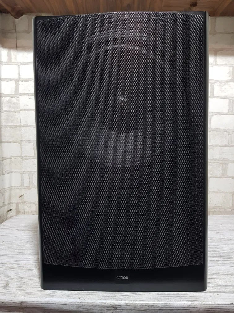 Canton AS-50 Rare Vintage Active Subwoofer Tested Working Hi-Fi Bass