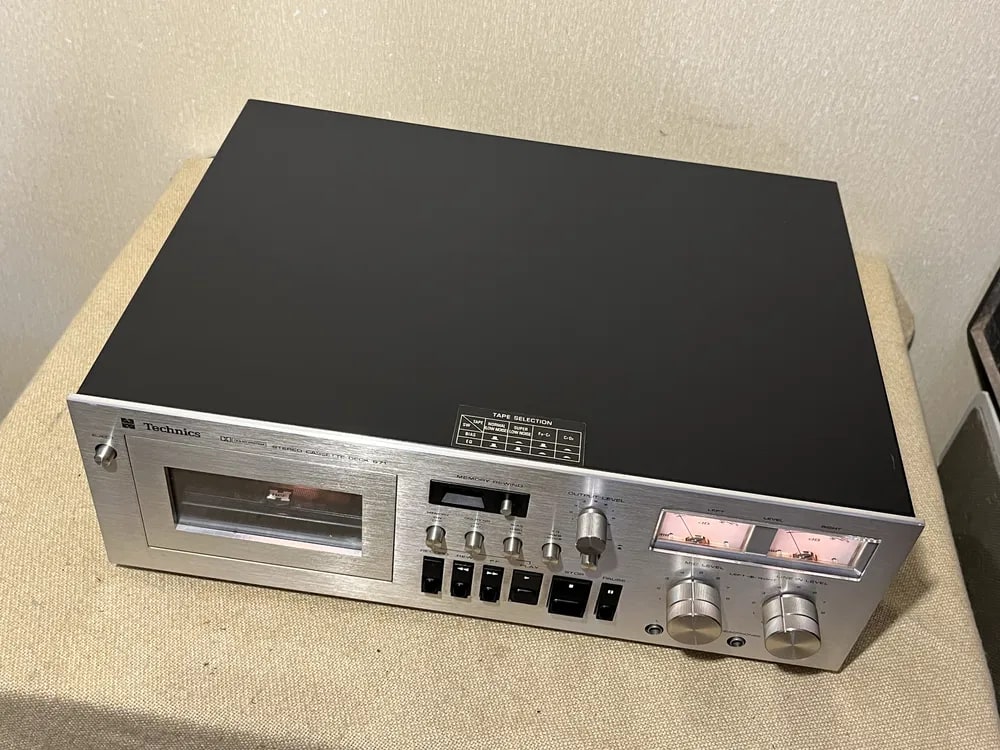 Technics RS-671 Rare Vintage MINT Cassette Deck Warranty Tested 2-Motor HPF