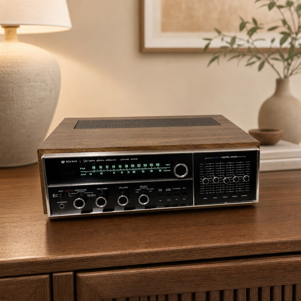 JVC NIVICO 5010U Rare Vintage Stereo Receiver Serviced Tested Serviced