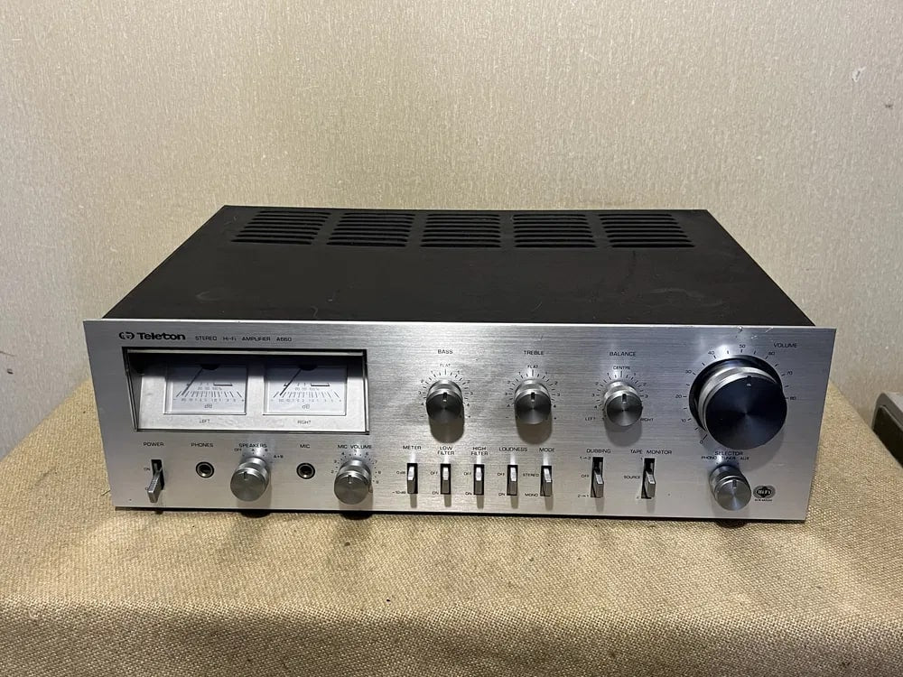 Mitsubishi A660 Teleton Rare Vintage Integrated Amplifier Tested Warranty