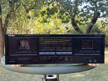 TEAC W-530R Rare Vintage MINT Double Cassette Deck Serviced Tape Deck