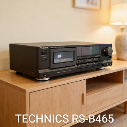 Technics RS-B465 Rare Vintage Stereo Cassette Deck Tested Dolby B/C IEC