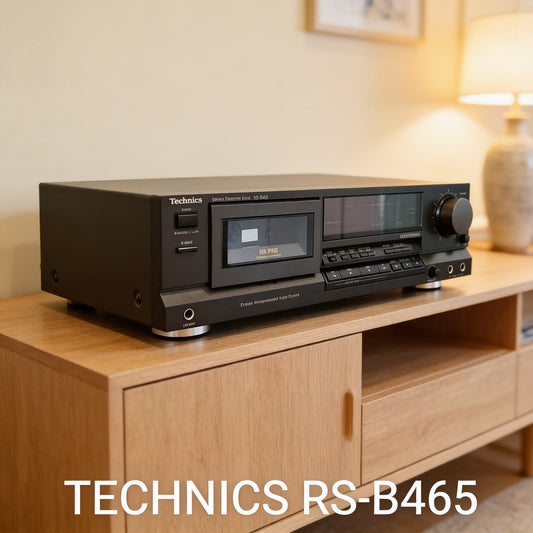 Technics RS-B465 Rare Vintage Stereo Cassette Deck Tested Dolby B/C IEC