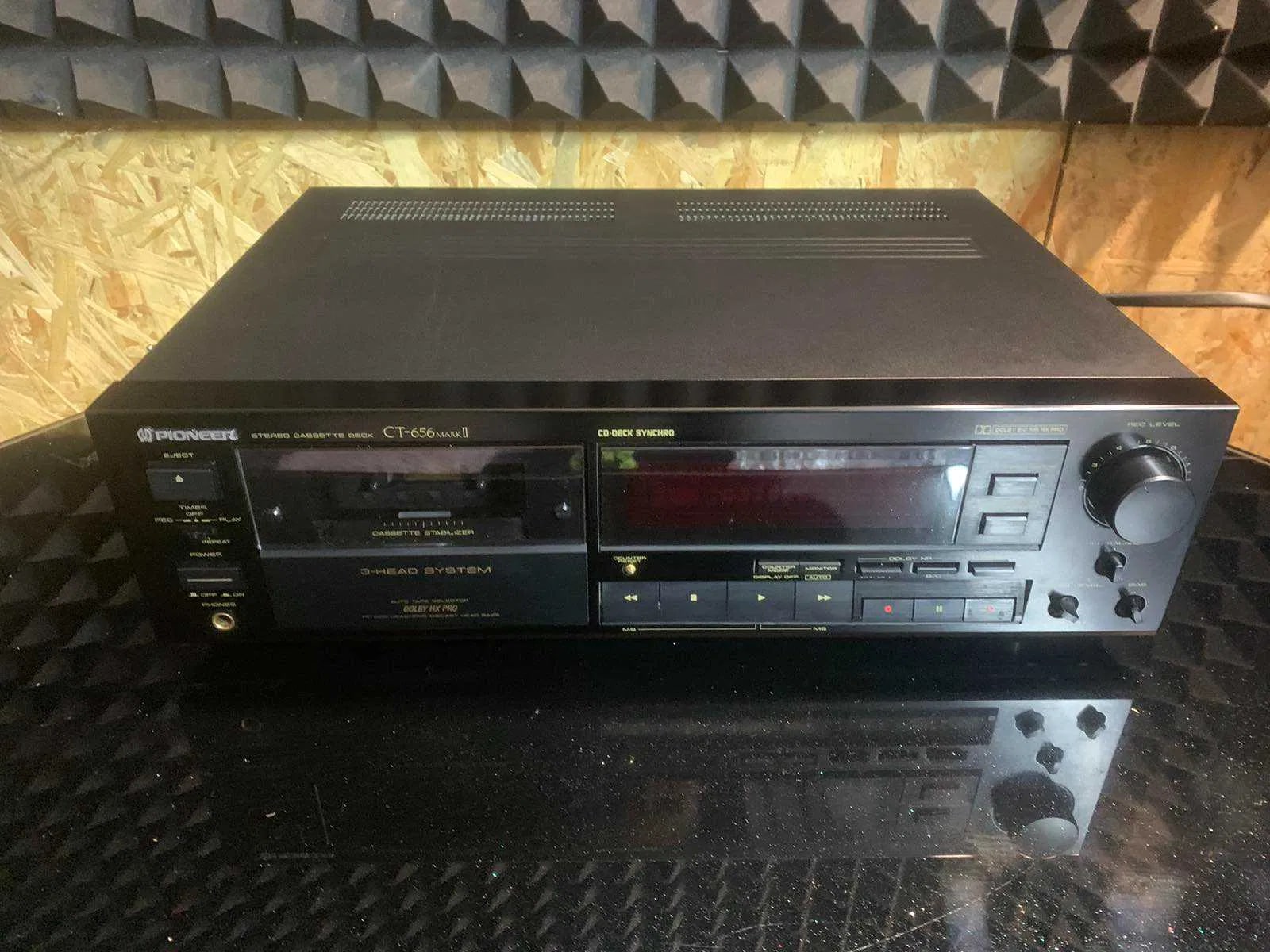Pioneer CT-656 Mark II Rare Vintage MINT Cassette Deck Tested Hi-Fi Tape Deck