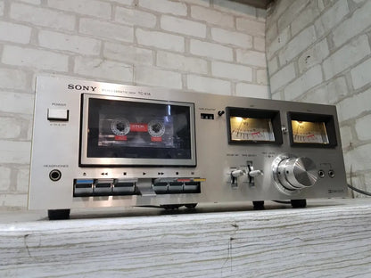 Sony TC-K1A Rare Vintage Stereo Cassette Deck Tested Japan VU Meters