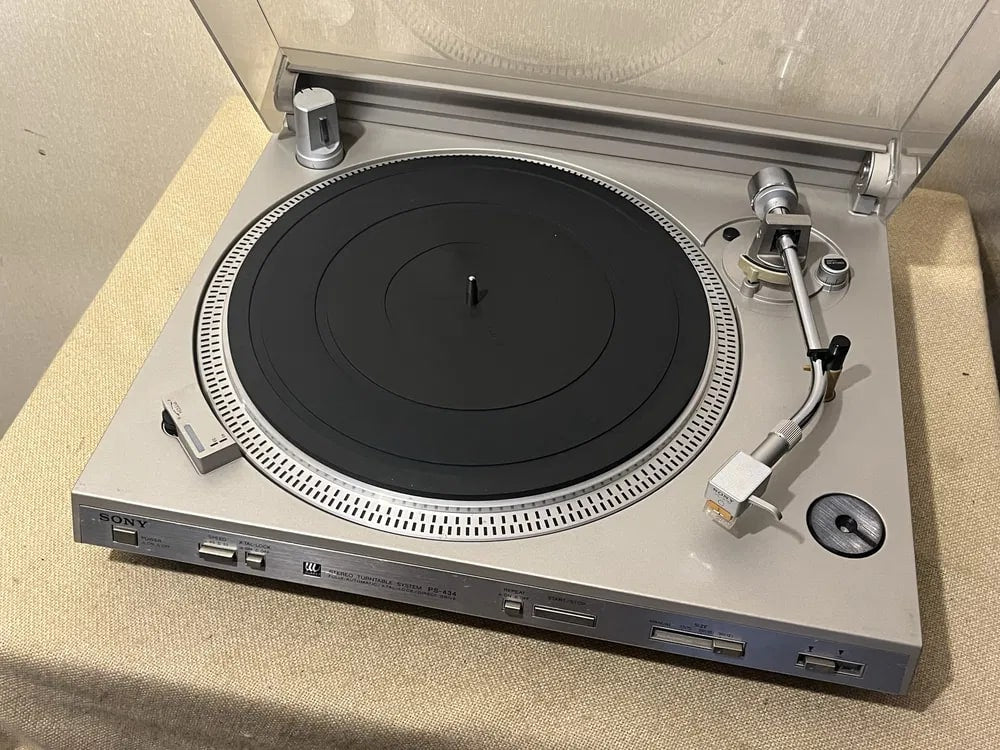 Sony PS-434 Rare Vintage MINT Automatic Turntable Quartz Direct Drive Working