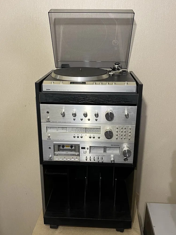 SABA PSP 250 Rare Vintage MINT Audio System Set MI-212 MT-201 CD-260