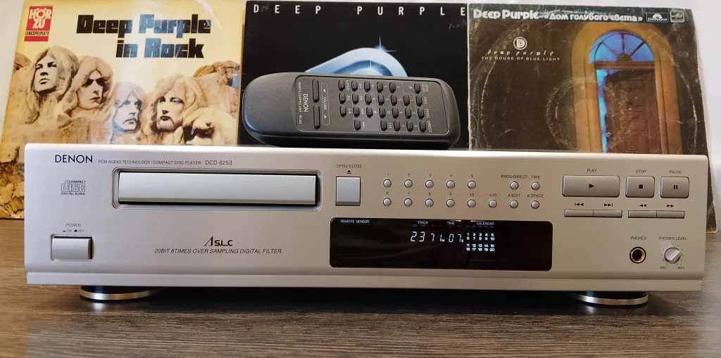 Denon DVD-625 Rare Vintage CD Player Serviced Working Stereo Hi-Fi