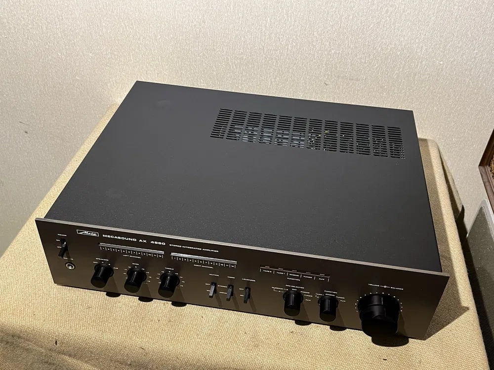 METZ AX-4960 Rare Vintage Power Amplifier Warranty Hi-Fi Stereo Phono
