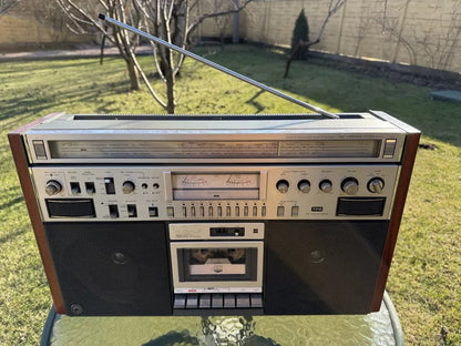National RX-5700 Rare Vintage Radio Cassette Boombox Serviced Tested