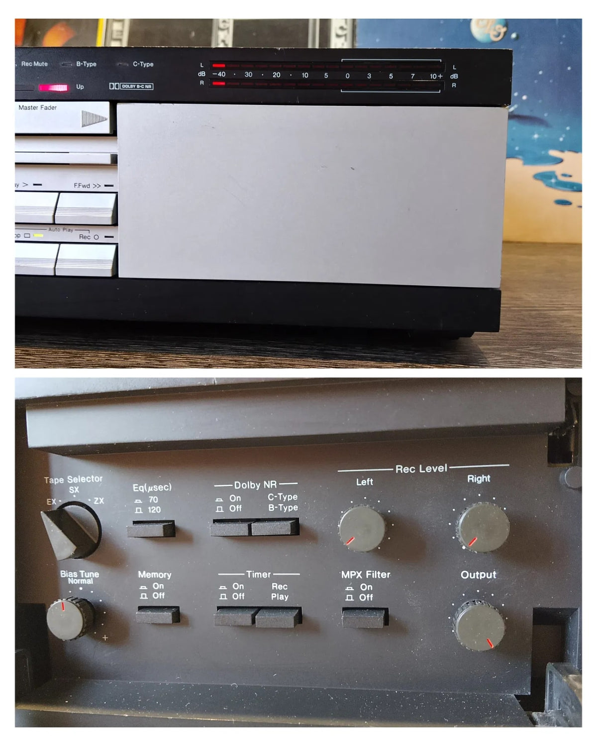 Nakamichi LX-3 Rare Vintage Stereo Cassette Deck Serviced Working