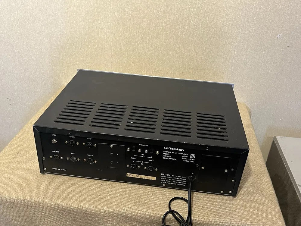 Mitsubishi A660 Teleton Rare Vintage Integrated Amplifier Tested Warranty