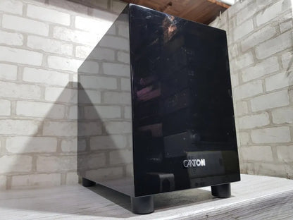 Canton AS 225 SC Rare Vintage Active Subwoofer Tested Working Hi-Fi