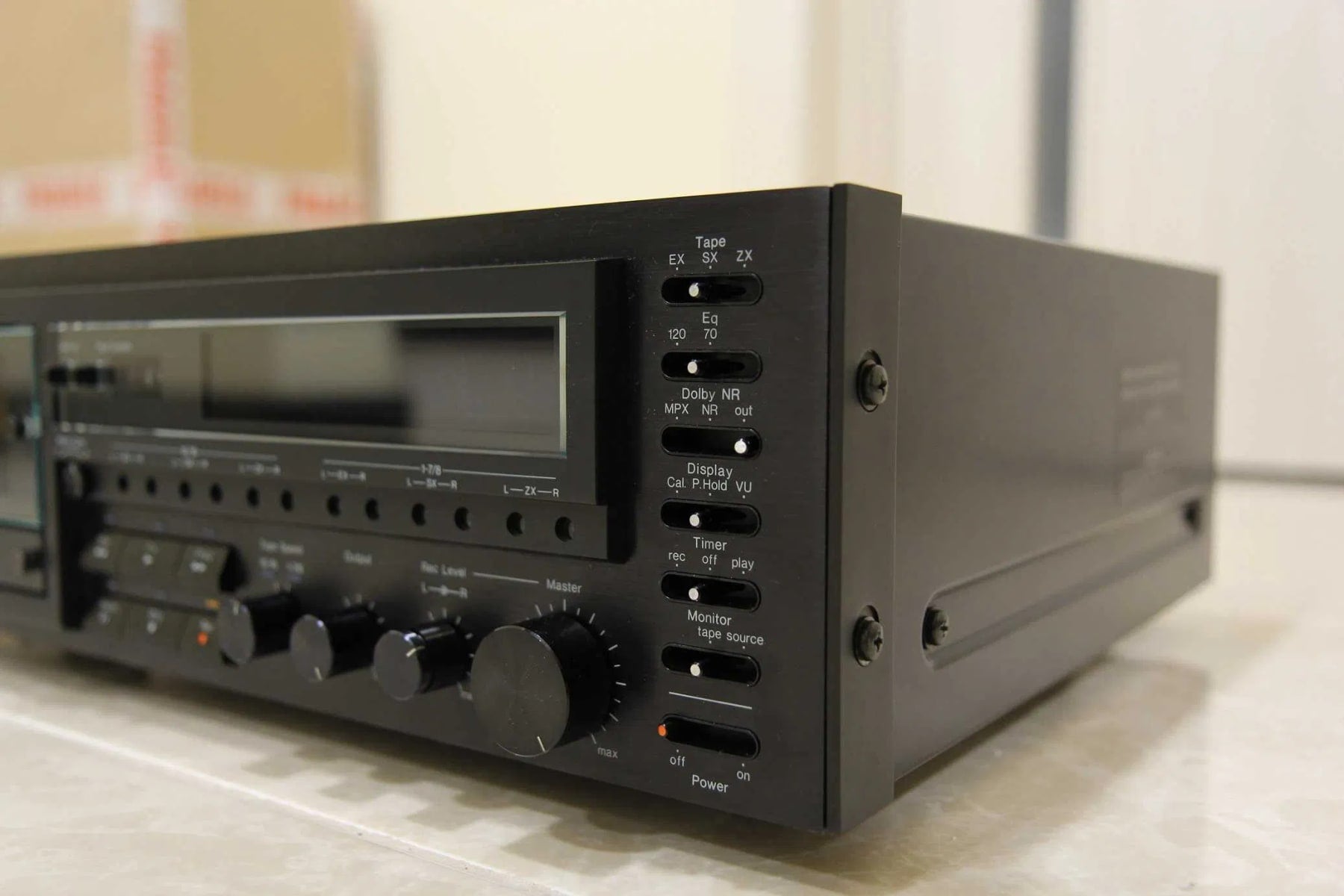 Nakamichi 680ZX Rare Vintage MINT Cassette Deck Serviced Tested 2-Speed Auto