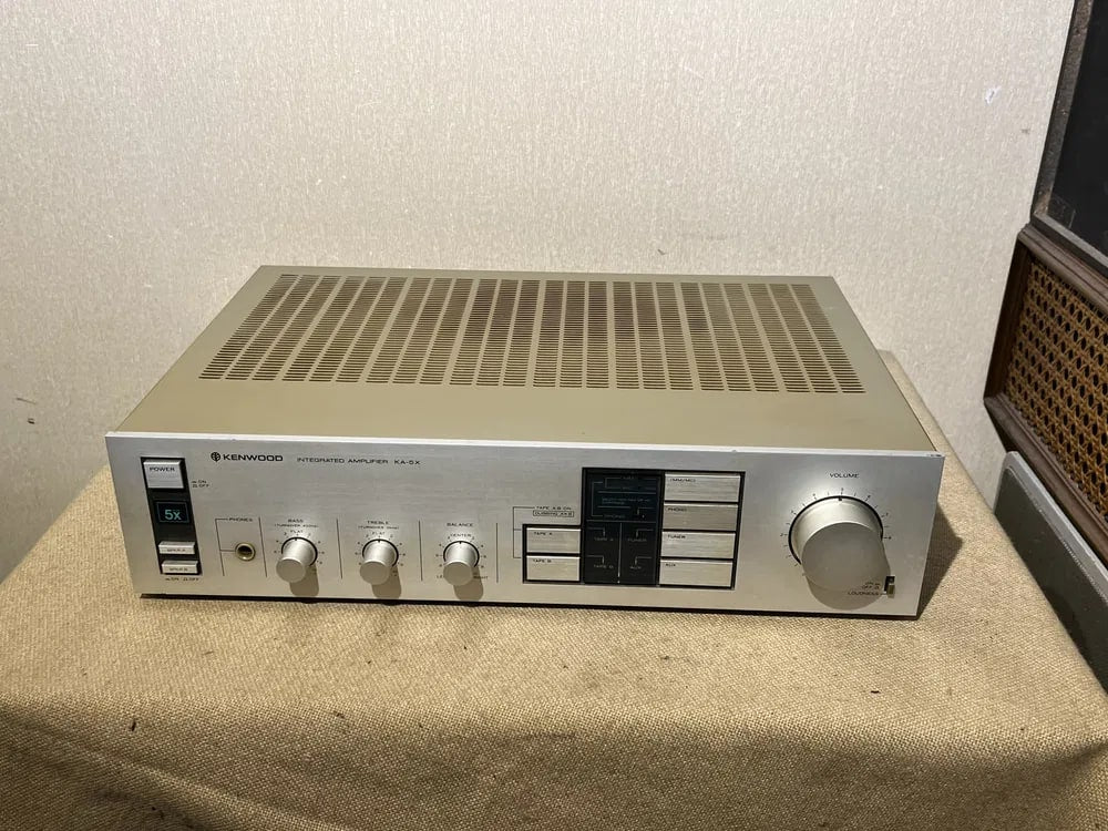 Kenwood KA-5X Rare Vintage Hi-Fi Amplifier Tested Stereo Transistor Warranty