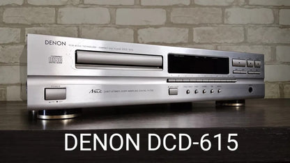 Denon DCD-615 Rare Vintage CD Player Serviced Tested Compact Disc