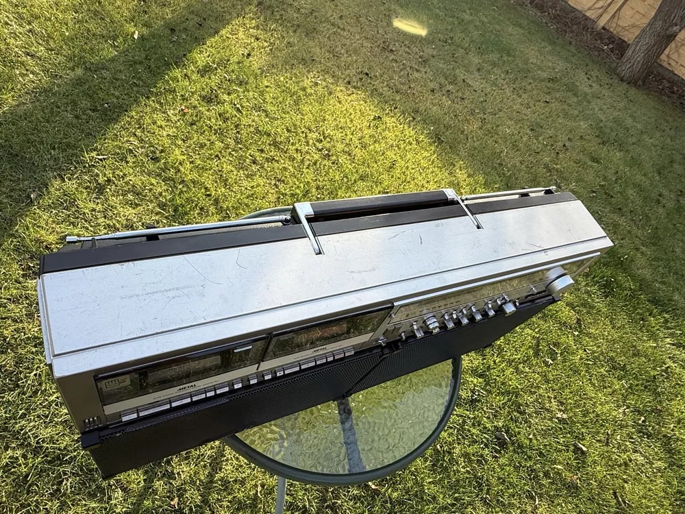 Sharp GF-999 Rare Vintage Japan Boombox Getto blasster Warranty Tested Serviced