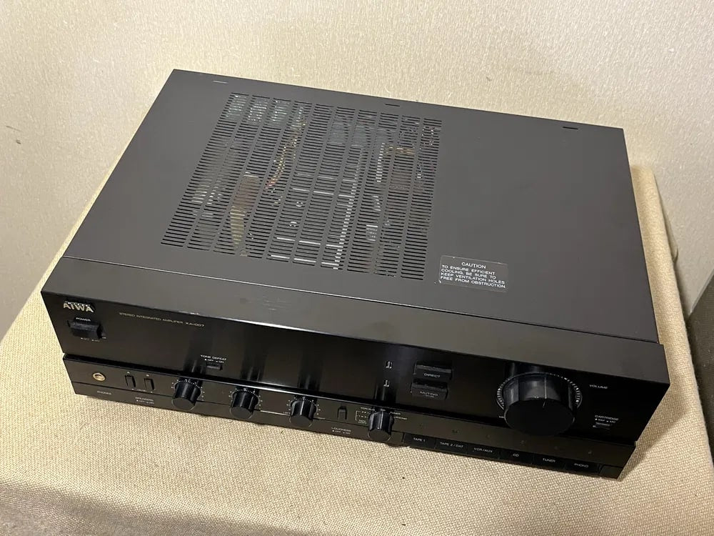 AIWA XA-007 Rare Vintage Integrated Amplifier Tested Hi-Fi Stereo Warranty