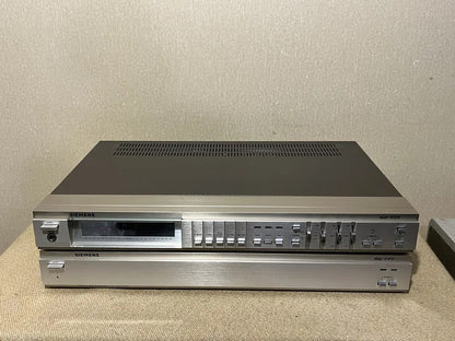 Siemens RE-777 + RP-777 Rare Vintage Stereo Pre-Power Amplifier Set