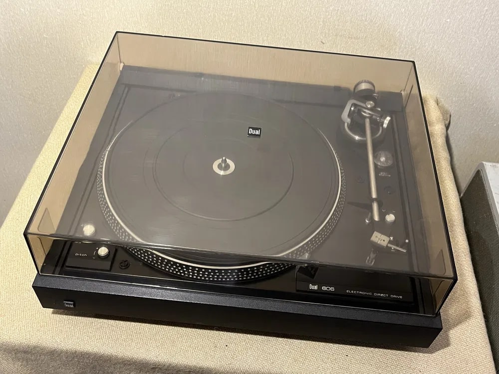 DUAL CS-606 Rare Vintage Direct Drive Turntable Hi-Fi Stereo Warranty