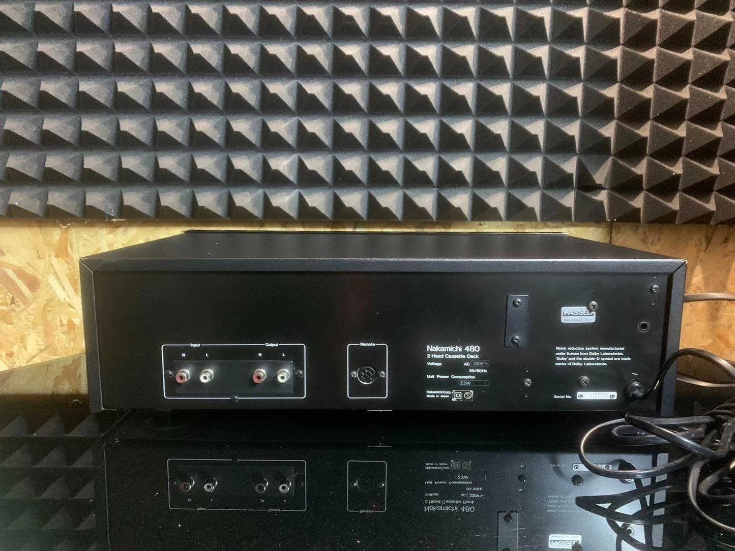 Nakamichi 480 Rare Vintage Cassette Deck Serviced Dual Capstan Warranty