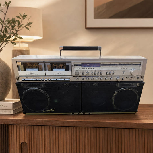 Sharp GF-999 Rare Vintage Japan Boombox Getto blasster Warranty Tested Serviced