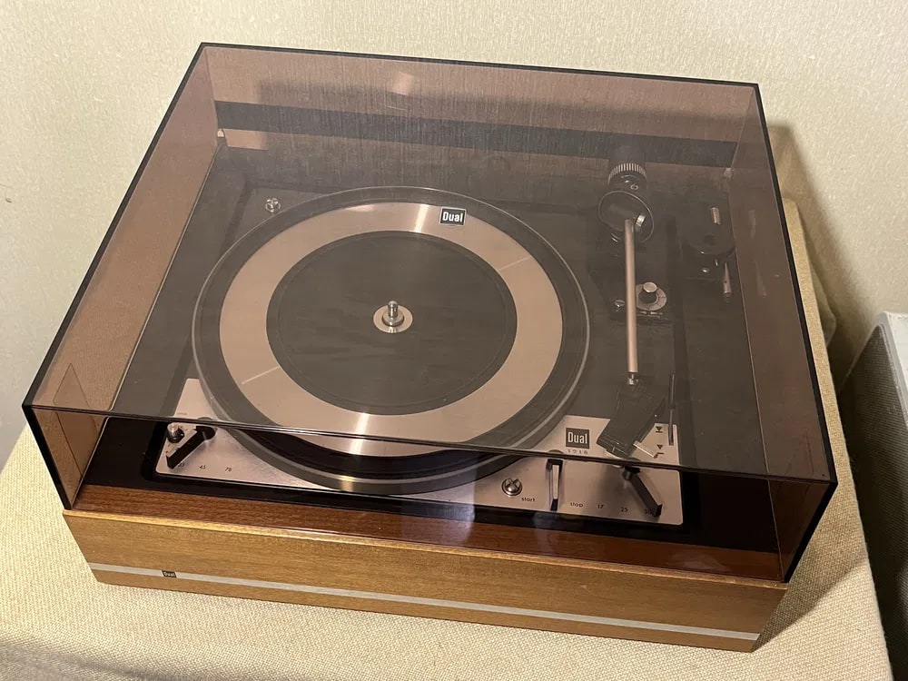 DUAL 1218 Rare Vintage Turntable / Receiver / Speakers Set Warranty Tested Hi-Fi