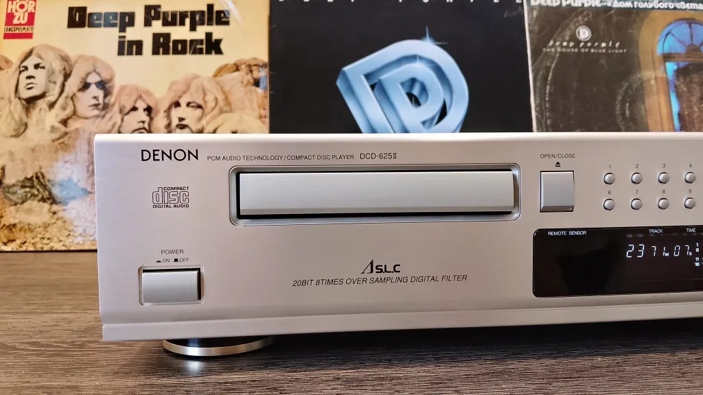 Denon DVD-625 Rare Vintage CD Player Serviced Working Stereo Hi-Fi