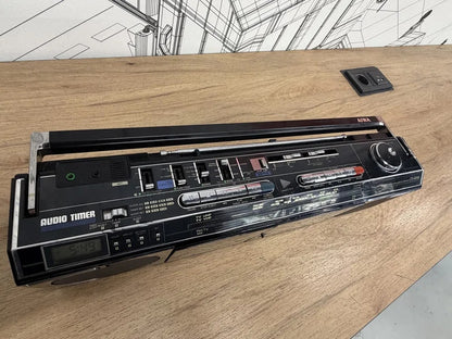 Aiwa CS-W99 Rare Vintage Boombox Partially Working