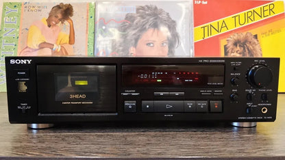Sony TC-K 570 Rare Vintage Stereo Cassette Deck Serviced Tested 3 Head