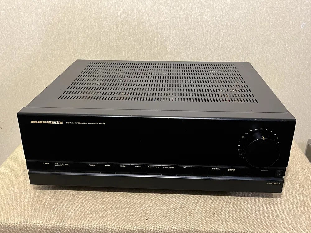 Marantz PM-75 Rare Vintage Stereo Integrated Amplifier Tested Hi-Fi Warranty