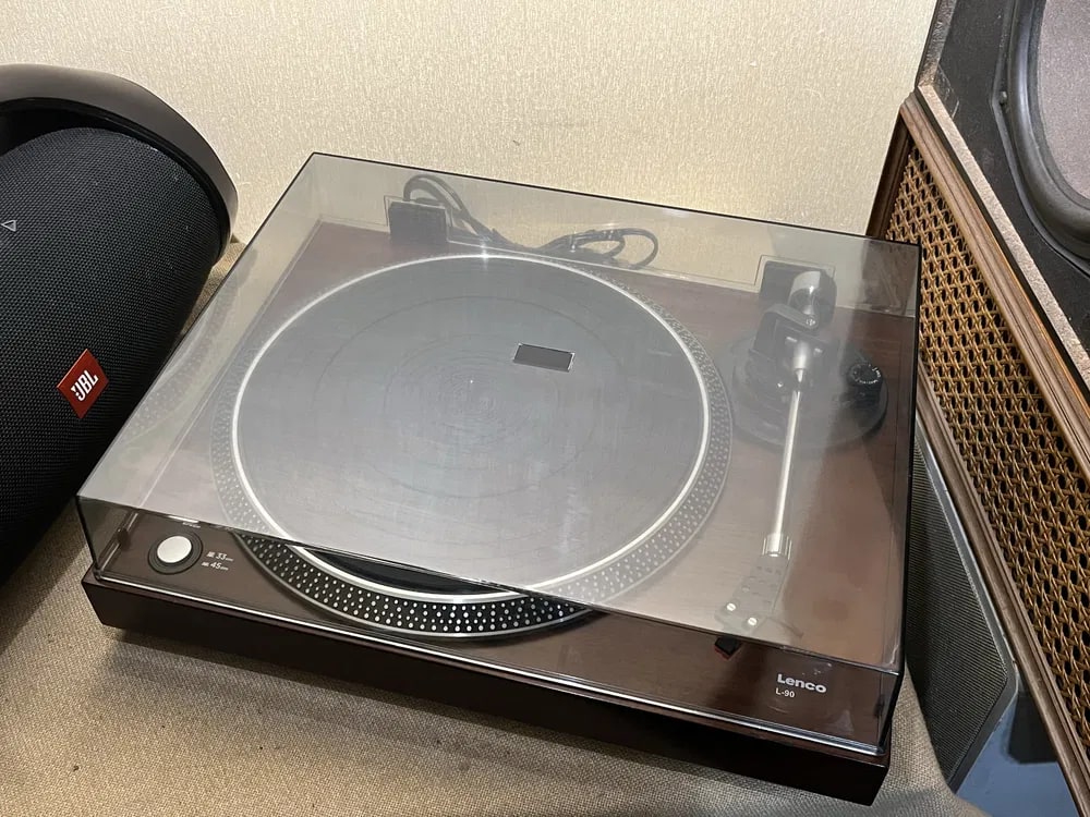 LENCO L90 Rare Vintage Turntable Warranty Tested Belt Drive Hi-Fi