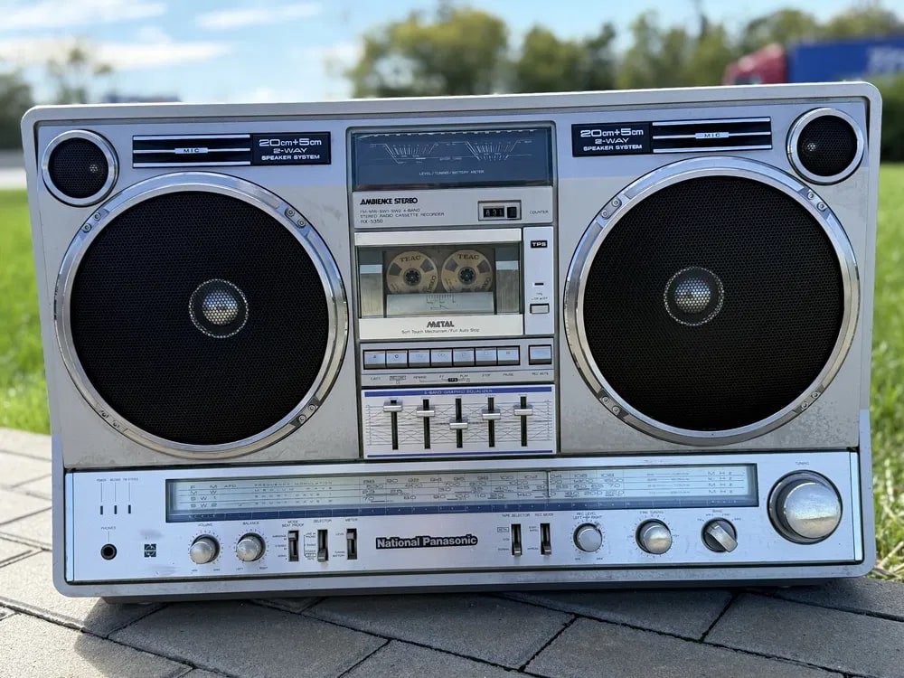 National Panasonic RX-5350F Rare Vintage Boombox Getto blaster Serviced