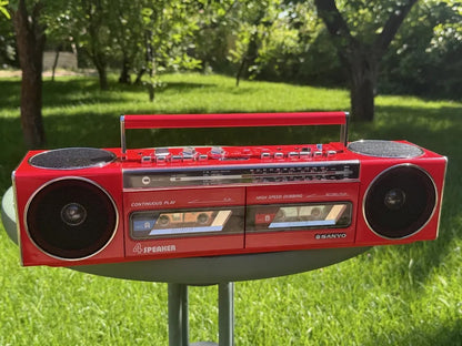 Sanyo WS 400K Rare Vintage Cassette Boombox Getto blaser Tested Warranty