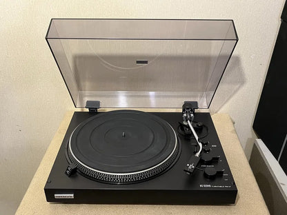Hitachi PS-17 Rare Vintage Turntable Belt Drive Wood Plinth Stereo Analog