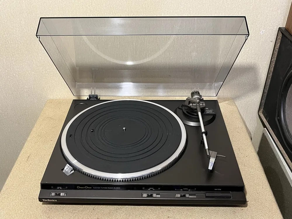 Technics SL-DD33 Rare Vintage Turntable Warranty Direct Drive Automatic