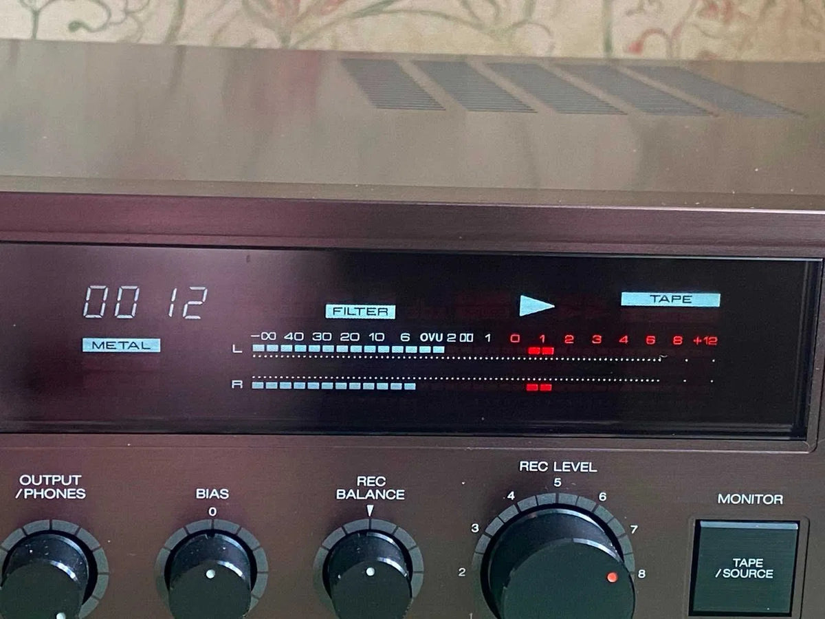AKAI GX-73 Rare Vintage MINT Cassette Deck Serviced Tested 100V