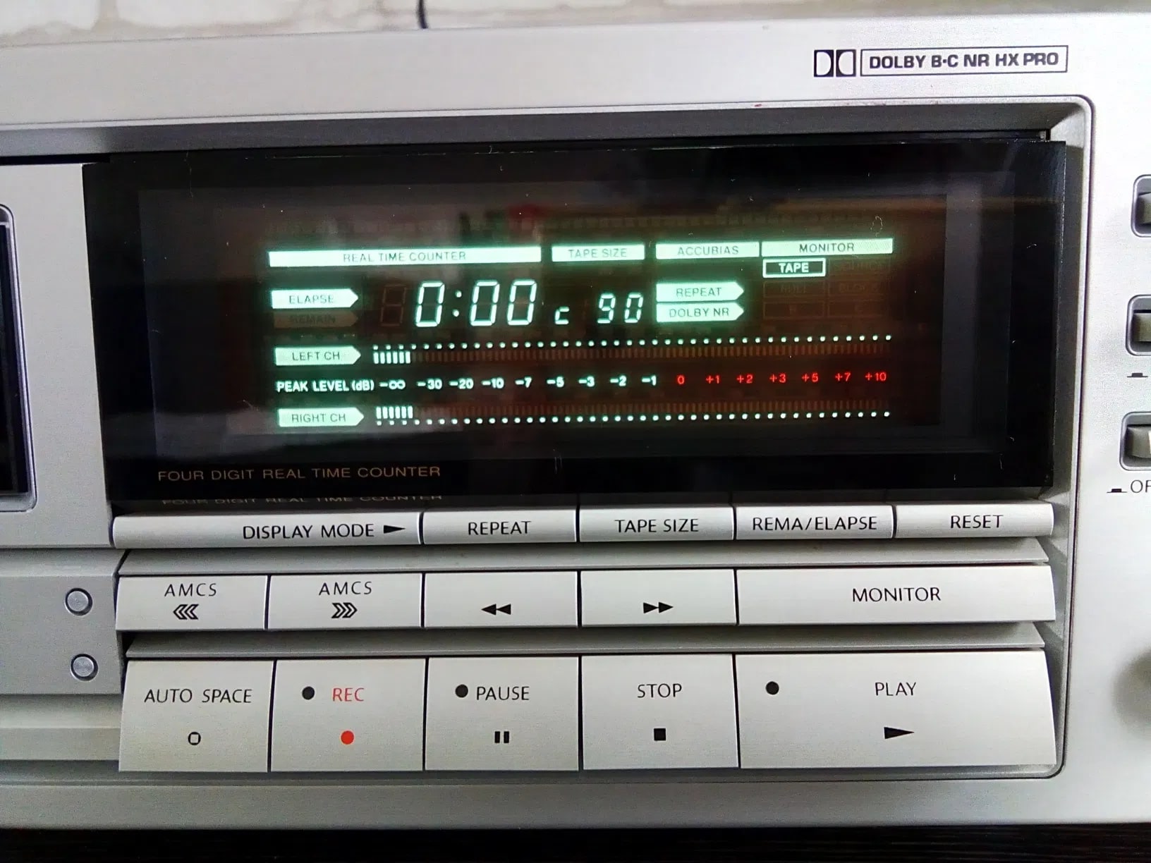 ONKYO Integra TA-2760 Rare Vintage Cassette Deck Serviced Serviced Warranty