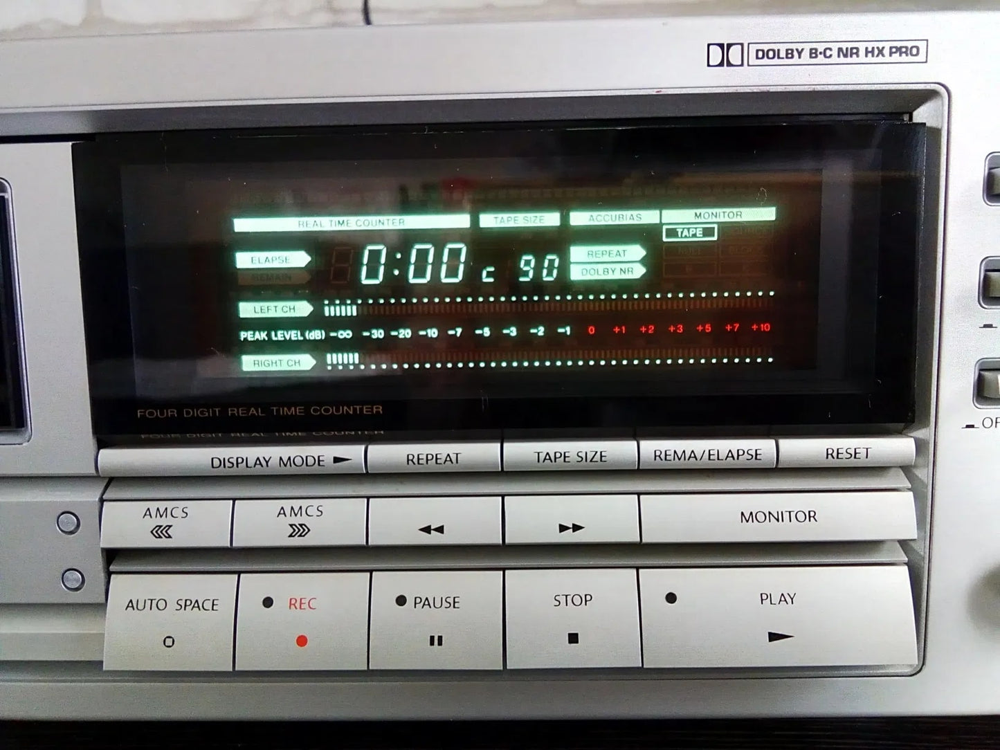 ONKYO Integra TA-2760 Rare Vintage Cassette Deck Serviced Serviced Warranty