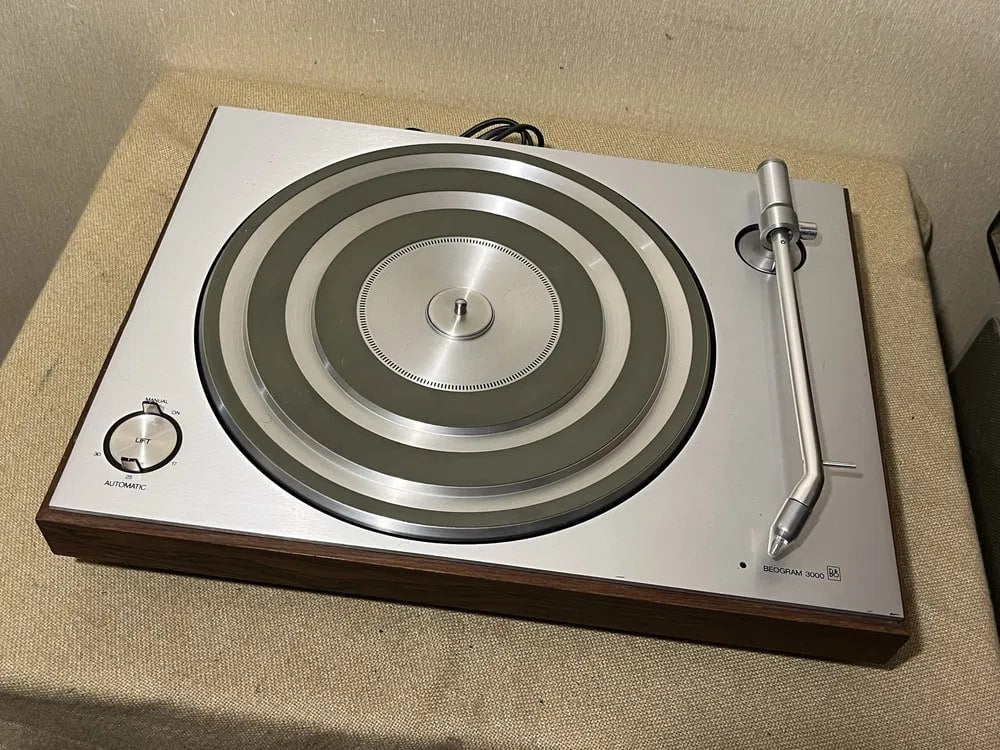 Bang & Olufsen Beogram 3000 Rare Vintage Turntable Warranty Hi-Fi Auto-Stop