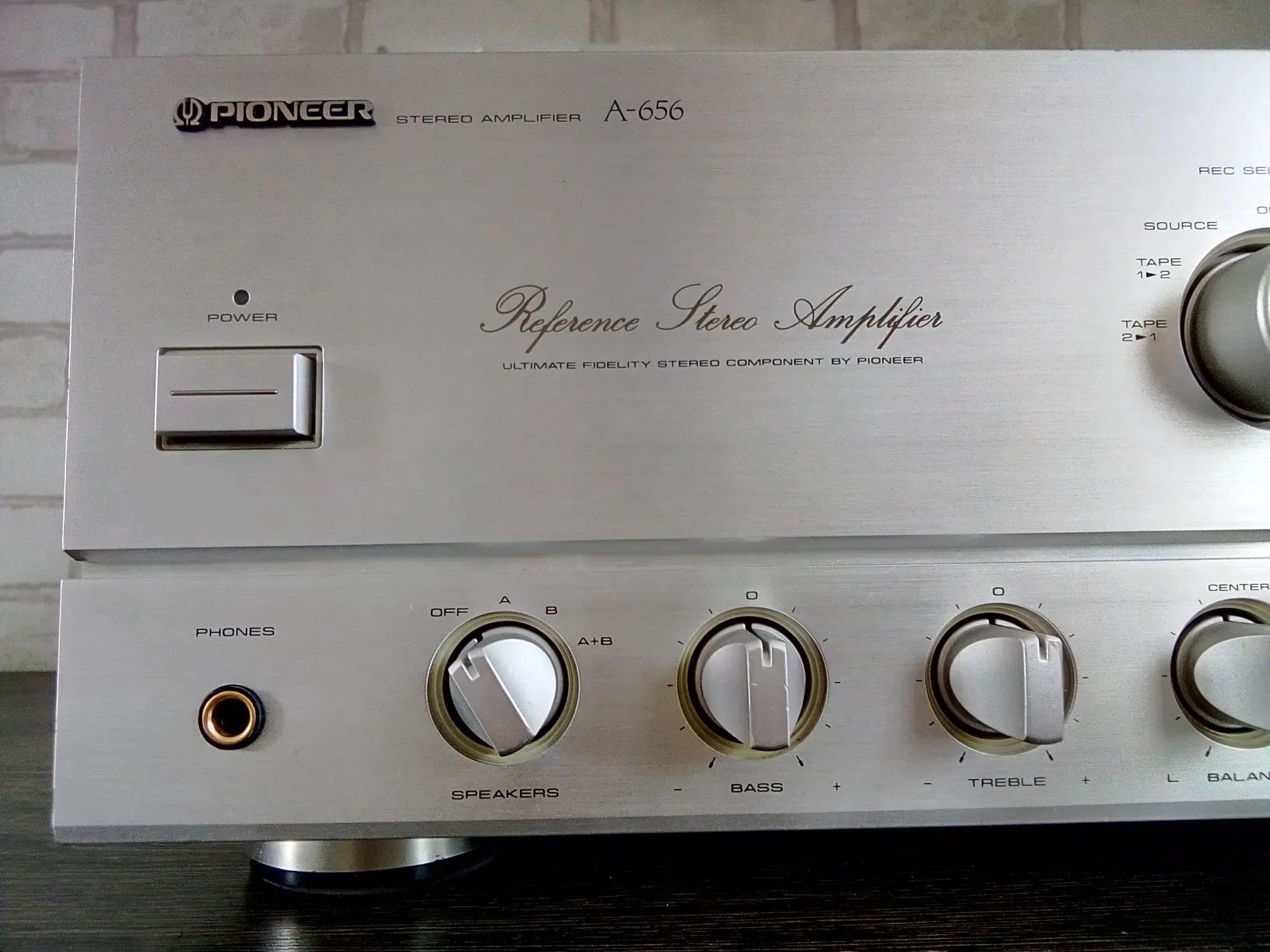 Pioneer A-656 Rare Vintage Stereo Integrated Amplifier Serviced Serviced